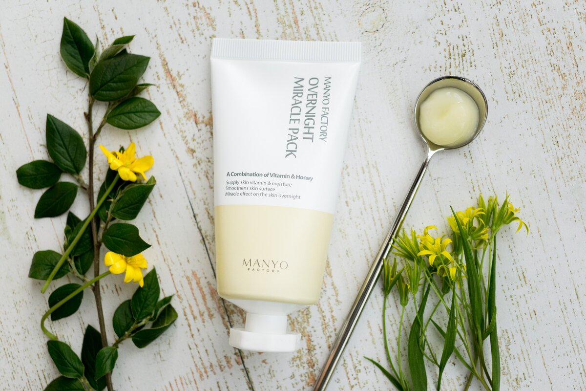 Кремовая маска Manyo, фото моё