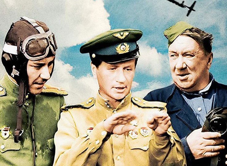 Рустам Сагдуллаев, Леонид Быков, Алексей Смирнов. Обложка к фильму