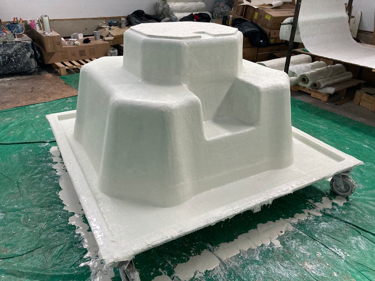 Изготовление вкладыша для композитной купели "КвадроХот"