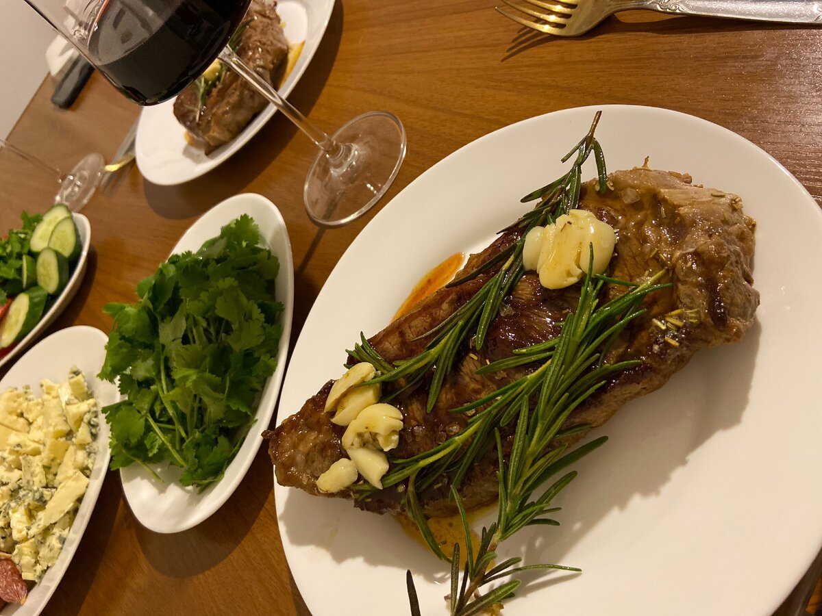 Стриплойн medium прожарки