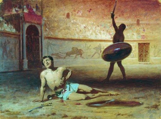 Какой шанс был у гладиатора дожить до старости?8