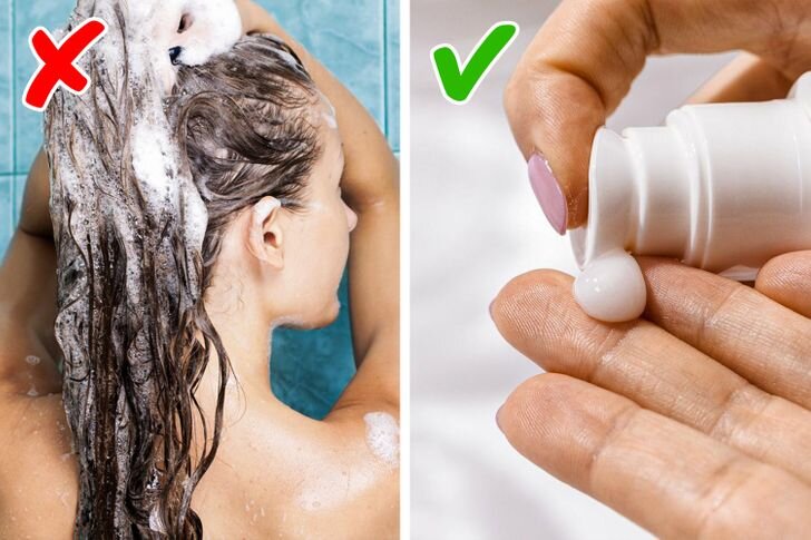 8 ошибок при мытье волос, которые вы делаете