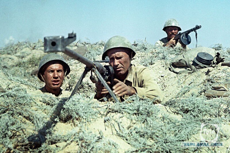 Кадр из фильма "Они сражались за Родину"