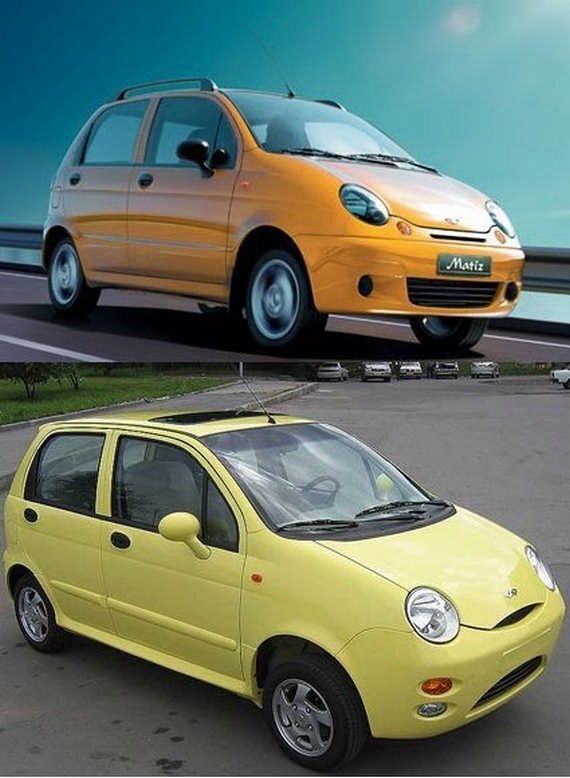Daewoo Matiz vs