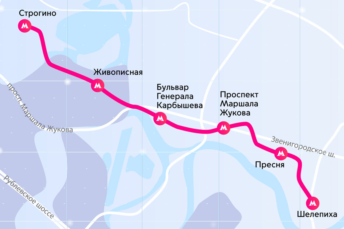 метро москвы строгино