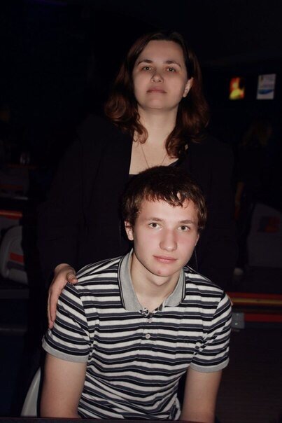 С сыном. 2012 год. Личный архив. 
