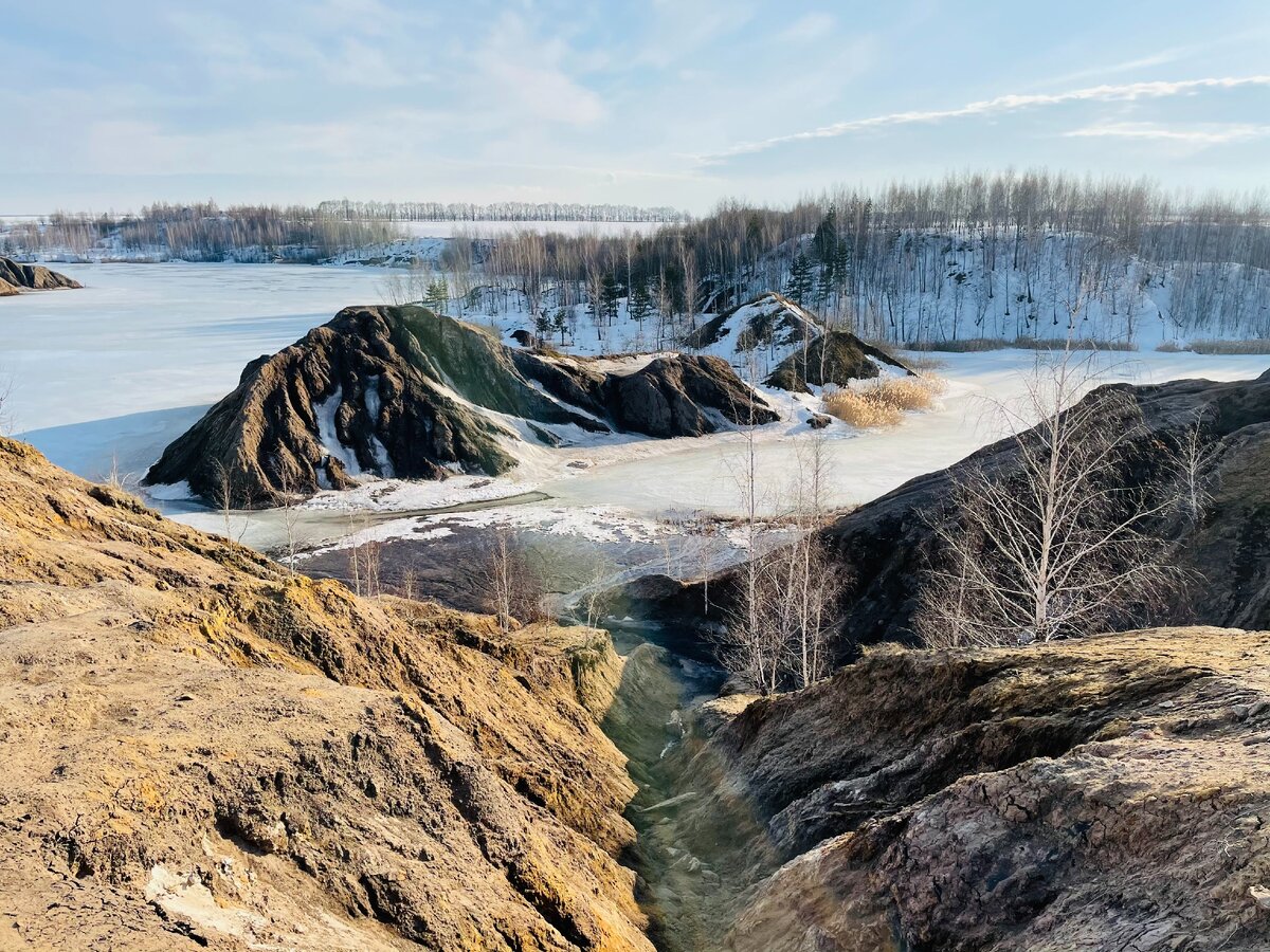 Романцевские горы в марте