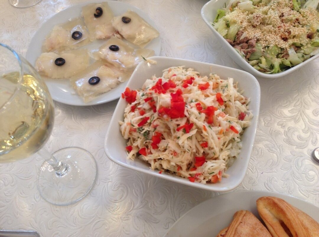 Салат м заливное