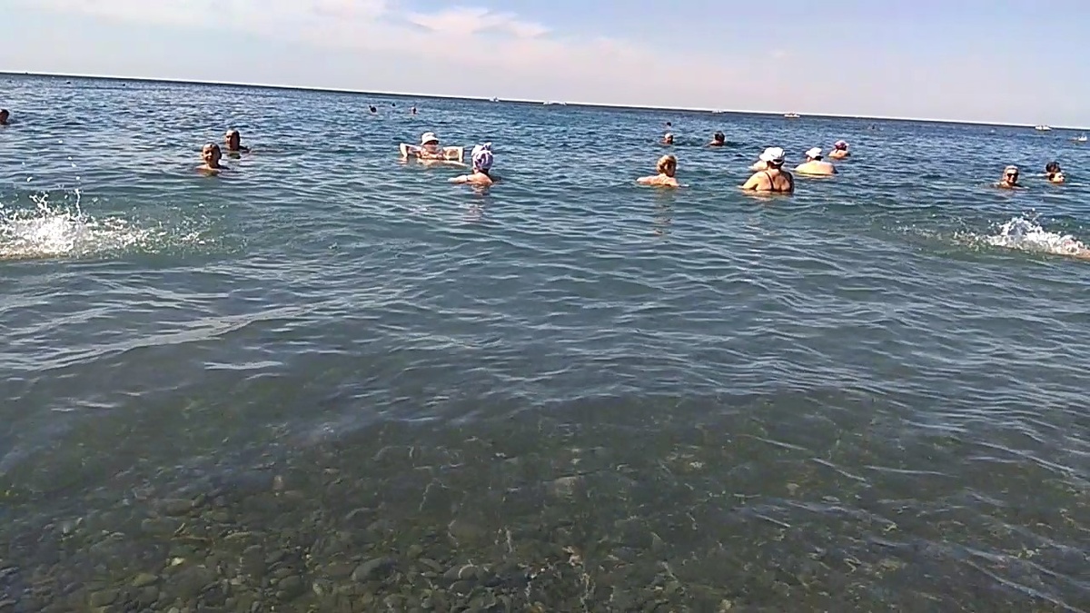 Море в Сукко прекрасно