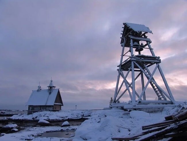 Съёмочное место картины