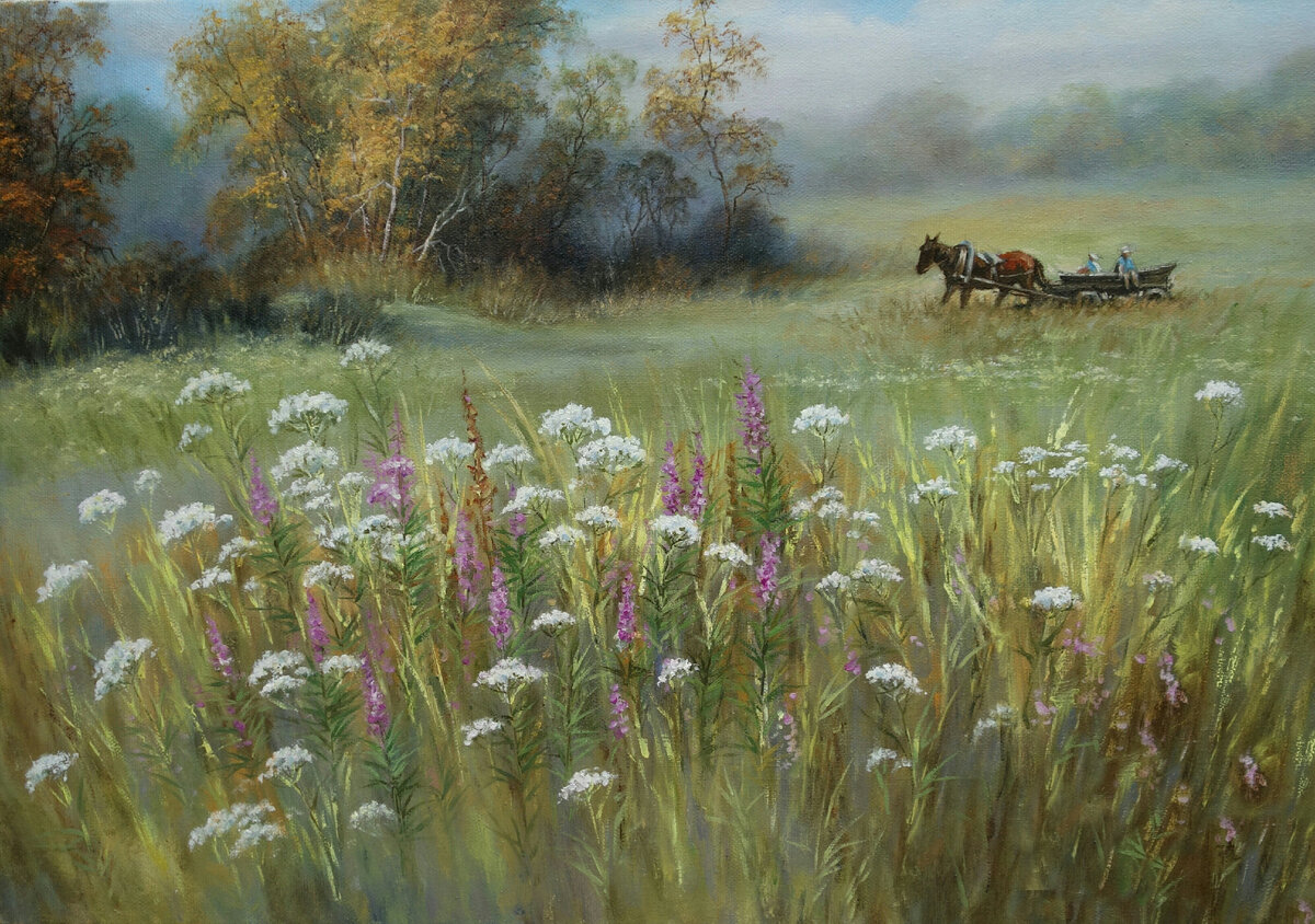 Шитиков Сергей Август 45х65 хм 2020 г