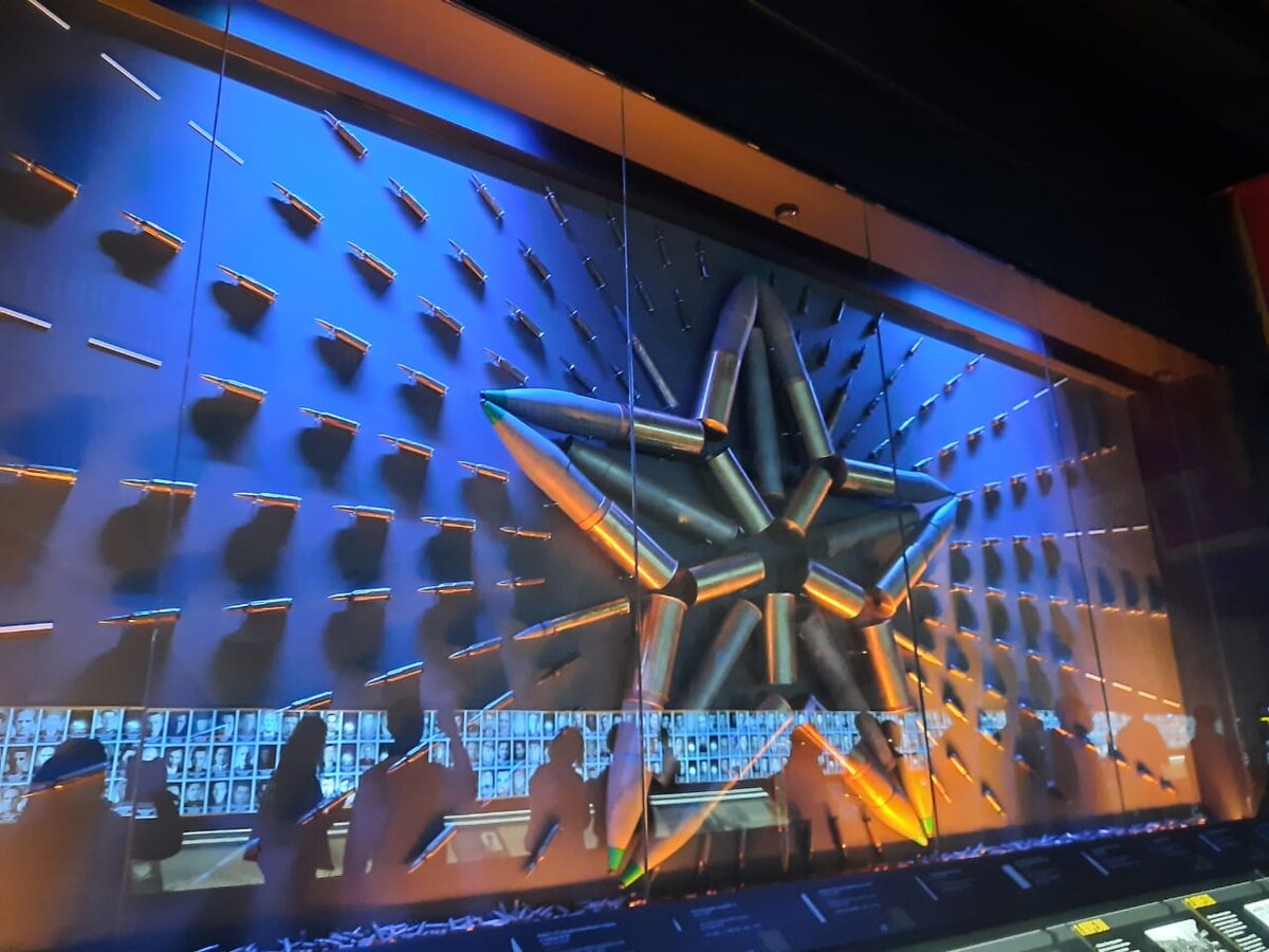 Залы музея "1418 шагов к победе"
