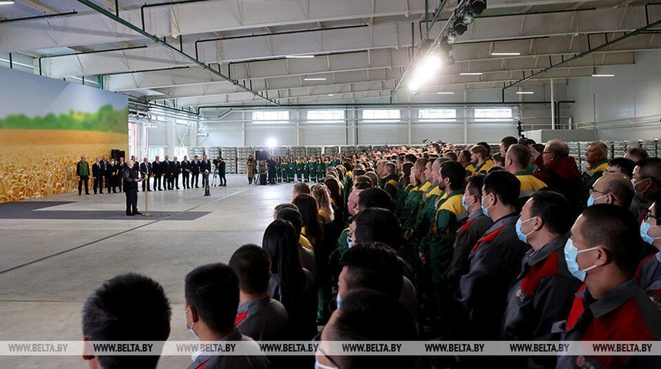     Президент Беларуси рассказал о своей мечте. Фото: БелТА.
