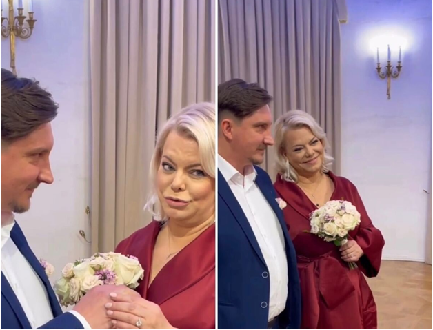 Яна Поплавская и Евгений Яковлев на регистрации брака. Фото Яндекс.Картинки.