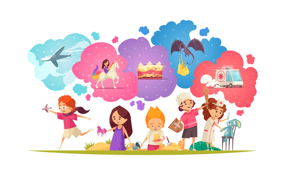 <a href="https://ru.freepik.com/free-vector/children-dreaming-composition-with-group-of-doodle-kids-characters-with-toys-and-colourful-imagination-thought-bubbles_15078151.htm#page=2&query=%D0%B4%D0%B5%D1%82%D0%B8%20%D0%B8%D0%B3%D1%80%D0%B0%D1%8E%D1%82&position=10&from_view=search&track=sph">Изображение от macrovector</a> на Freepik