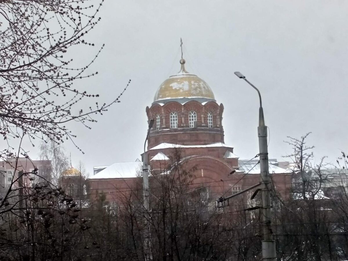 Храм преподобного Сергия Радонежского. г. Тула, ул. Октябрьская, д. 78.