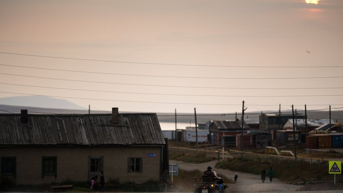    Поселок Лорино на Чукотке© РИА Новости . Владимир Астапкович