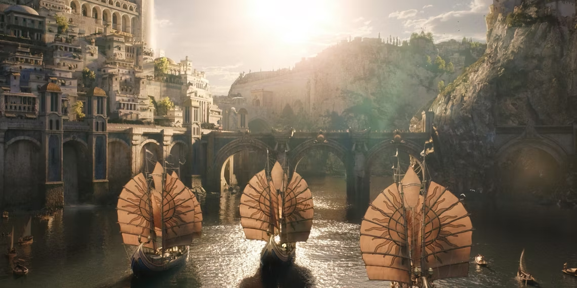 Кольца власти плывут в Нуменор