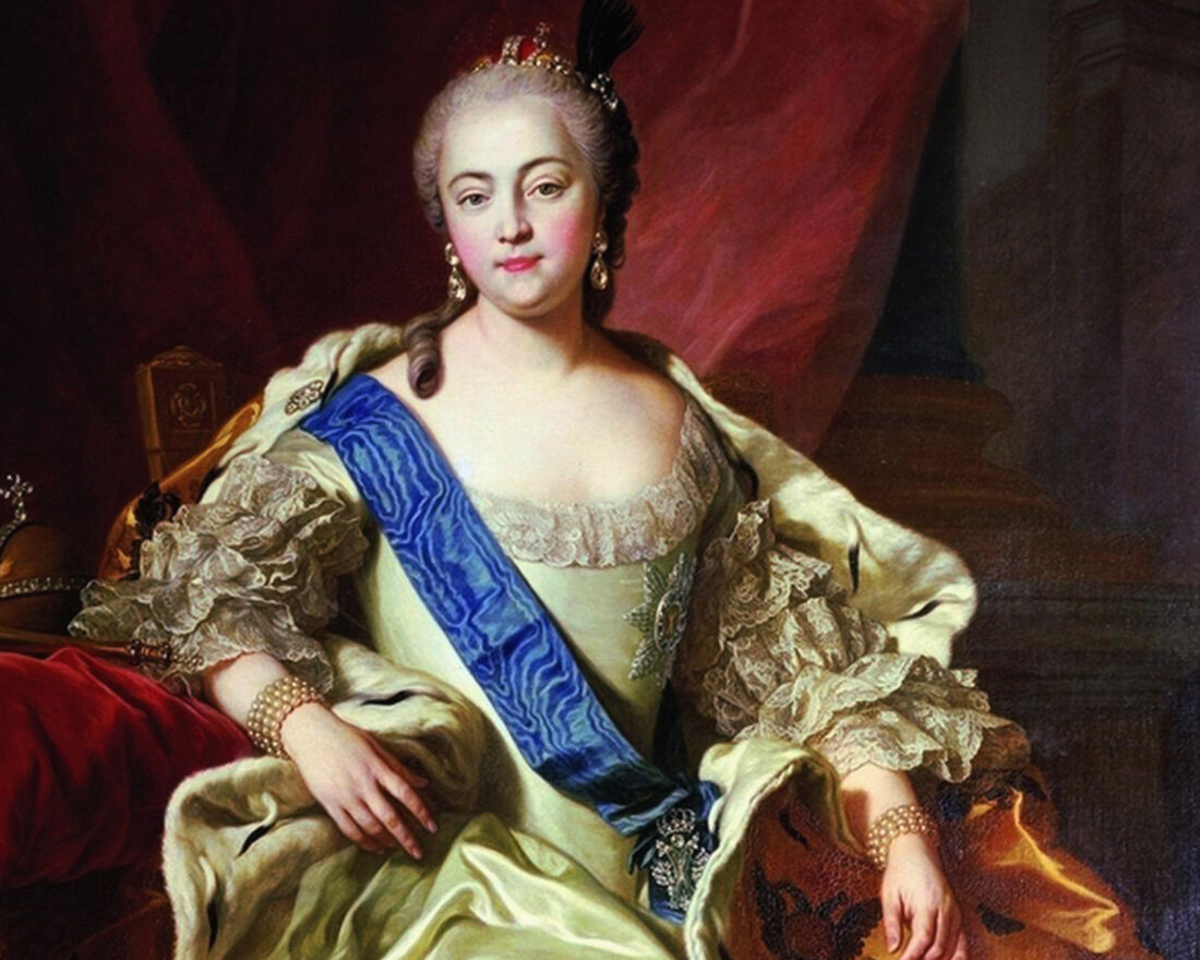 1 Идеализированный парадный портрет Елизаветы Петровны кисти Шарля ван Лоо https://upload.wikimedia.org/wikipedia/commons/4/44/Carle_Vanloo%2C_Portrait_de_l’impératrice_Élisabeth_Petrovna_%281760%29.jpg?uselang=ru
