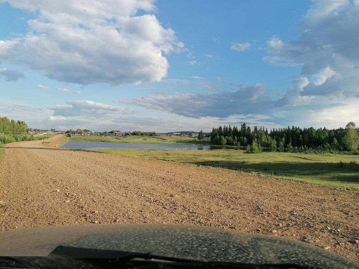 Иркутская область - дорога в родную деревню