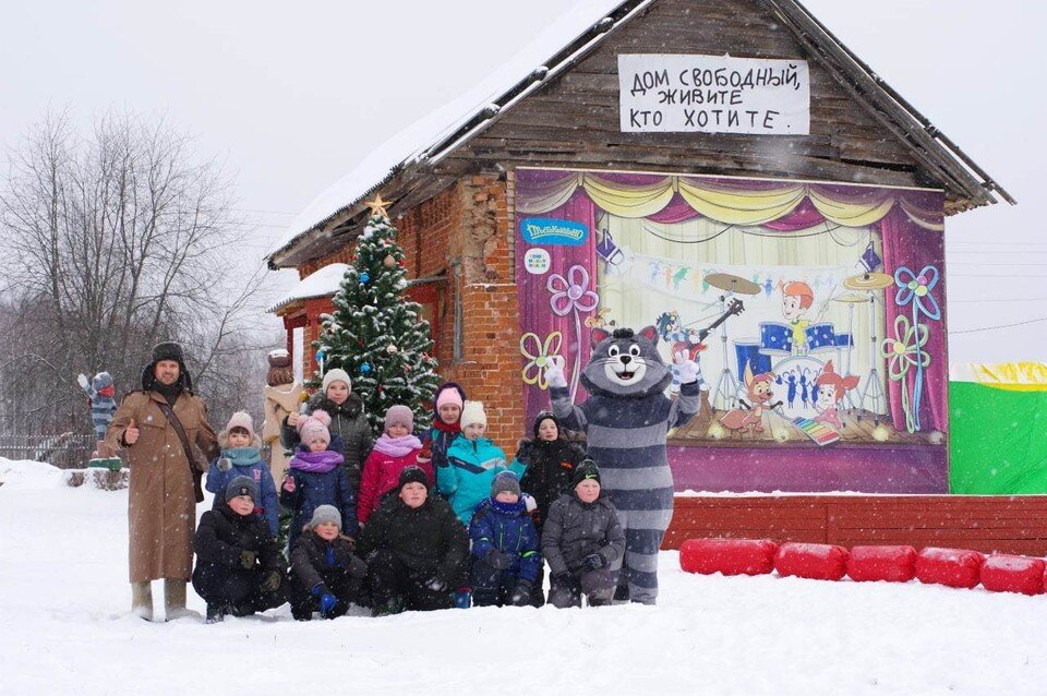     Нижегородцы могут весело провести новогодние каникулы в Простоквашине. Фото: АНО "Центр доступного туризма Тонкинского района Нижегородской области".
