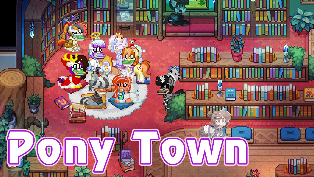 Pony Town - Новогодняя сходка 2023 | Креативный канал Томо | Дзен