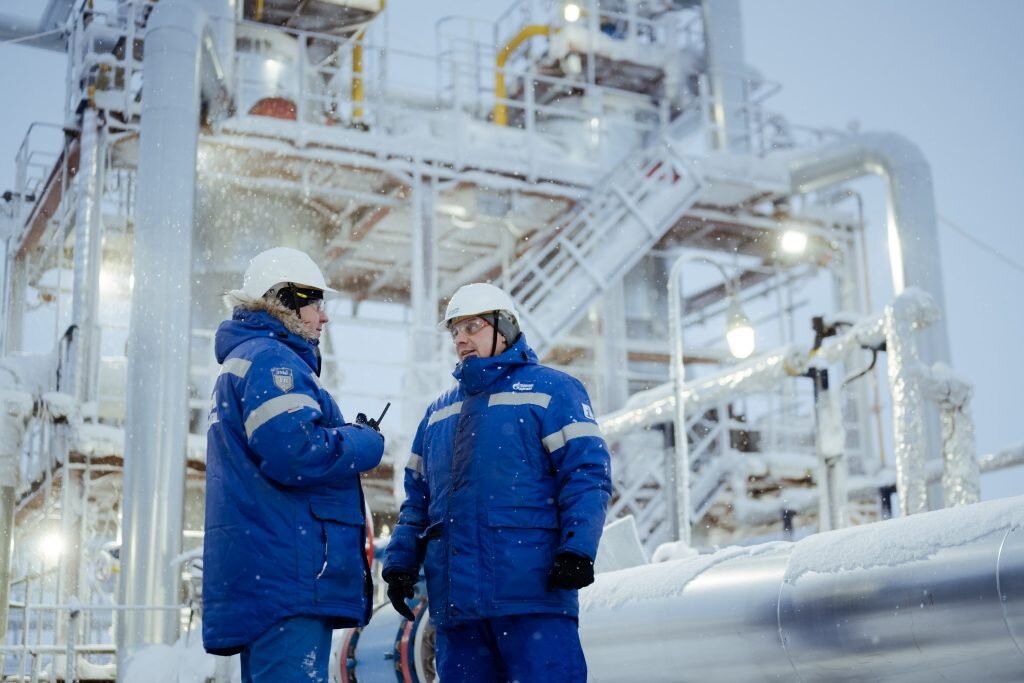    Новопортовское нефтегазоконденсатное месторождение, где применяется технология закачки газа в пласты для повышения их нефтеотдачи Мария Филиппова