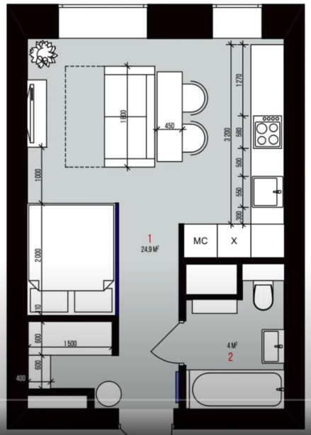 План квартиры