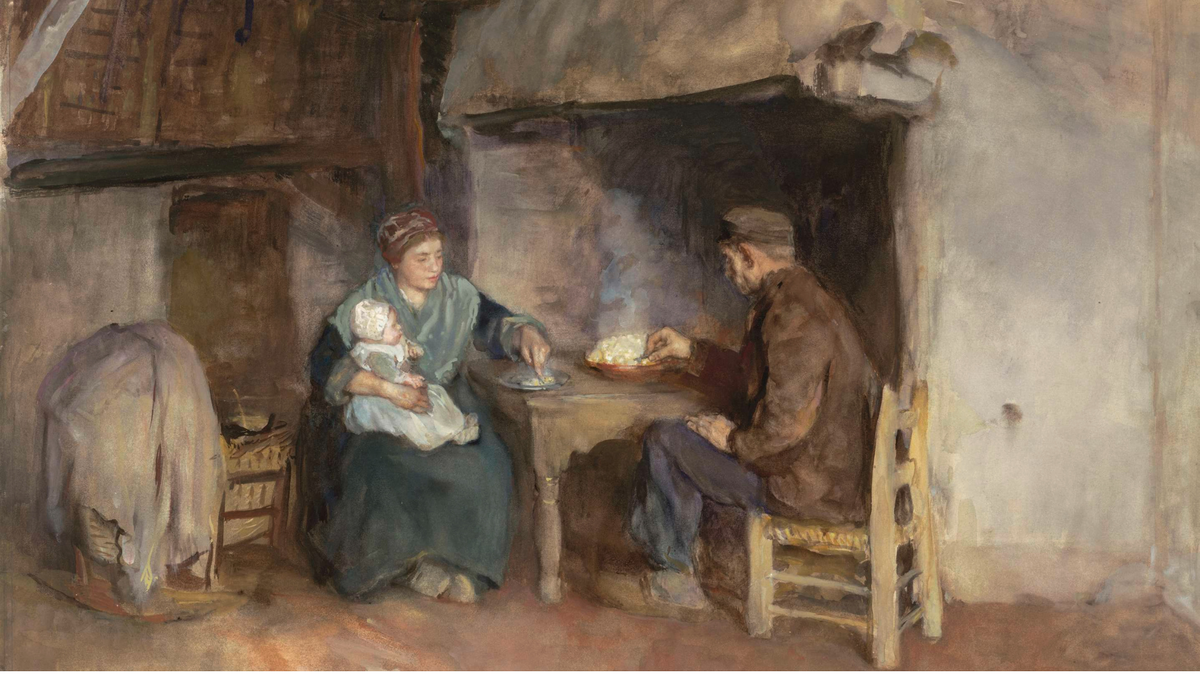 Крестьянский поддерживать. Крестьянский обед Шибанов. "Крестьянская семья в трактире" (1879). Шибанов художник крестьянский обед