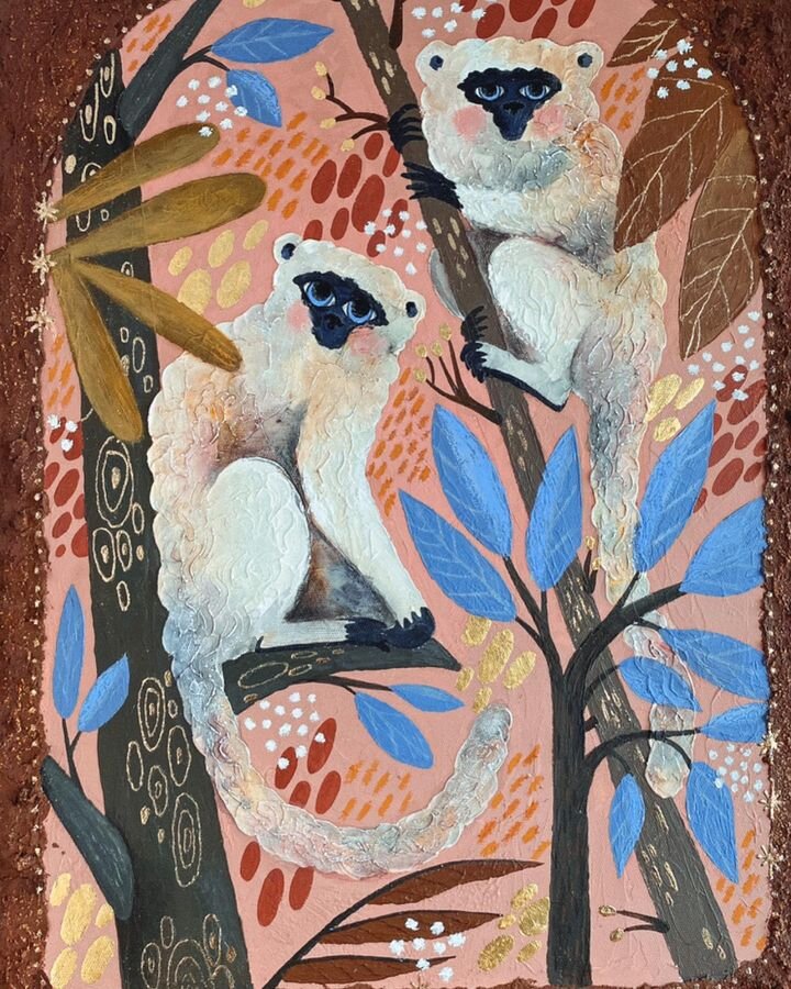 Работа с курса акрила