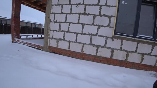 Трещины в несущих стенах дома из газобетона в п. Лопотово - проводим ...