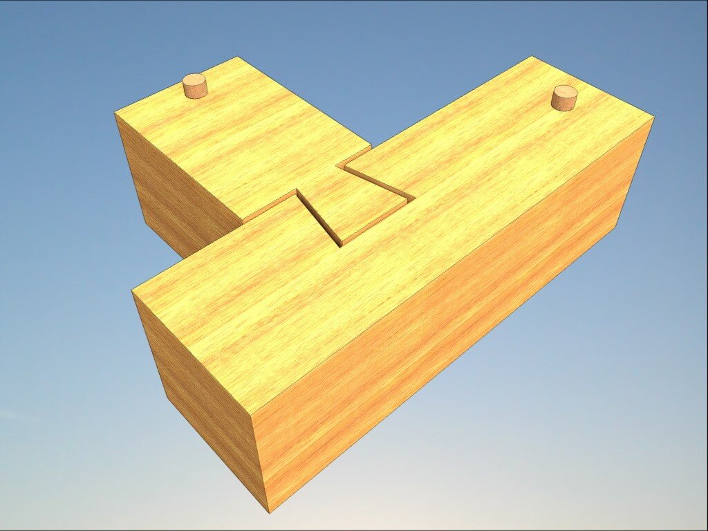 Соединение «ласточкин хвост»