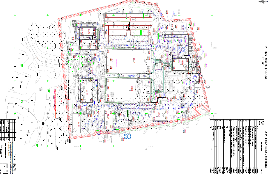 План станции очистки.