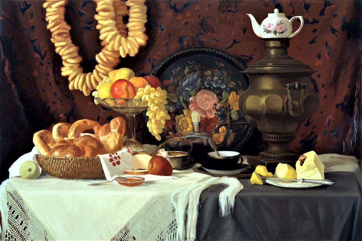 Нынче у нас по-простому... без изысков. Но вкуусноооо...