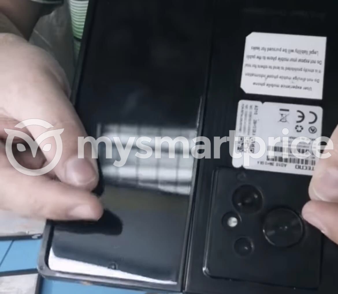    Складной смартфон TECNO PHANTOM V Fold: первые «живые» снимки и дата анонса