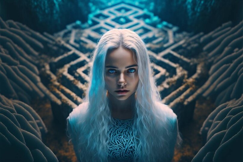 Иллюстрация к роману Лабрис: Уровень 2