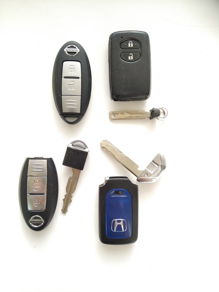 Изготовление автомобильных ключей для Nissan
