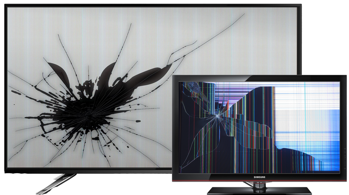 Как связаться с техническим специалистом для ремонта экрана телевизора?