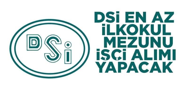 Devlet Su İşleri Genel Müdürlüğü Türkiye İş Kurumu (İŞKUR) aracılığıyla en az ilkokul mezunu 77 sürekli işçi “Daimi İşçi” alımı yapıyor. İşte başvuru şartları