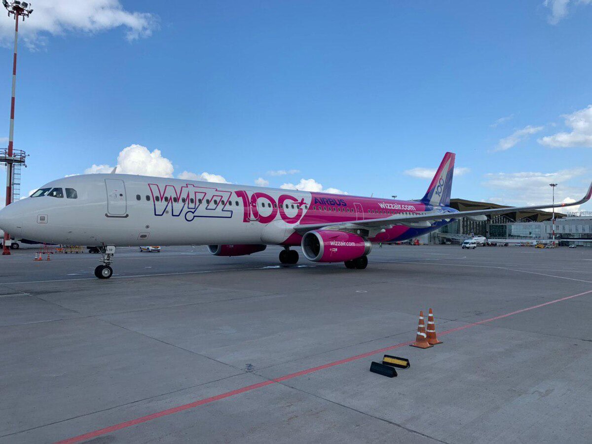 Wizz Air запускает 4 новых рейса из Пулково в Италию