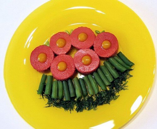 Свекольный омлетик