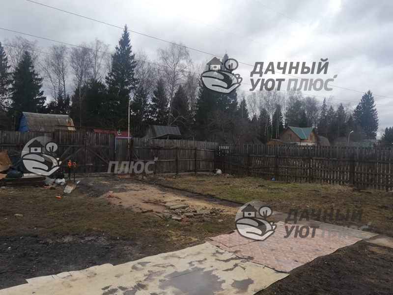 Вид участка до проведения работ по благоустройству