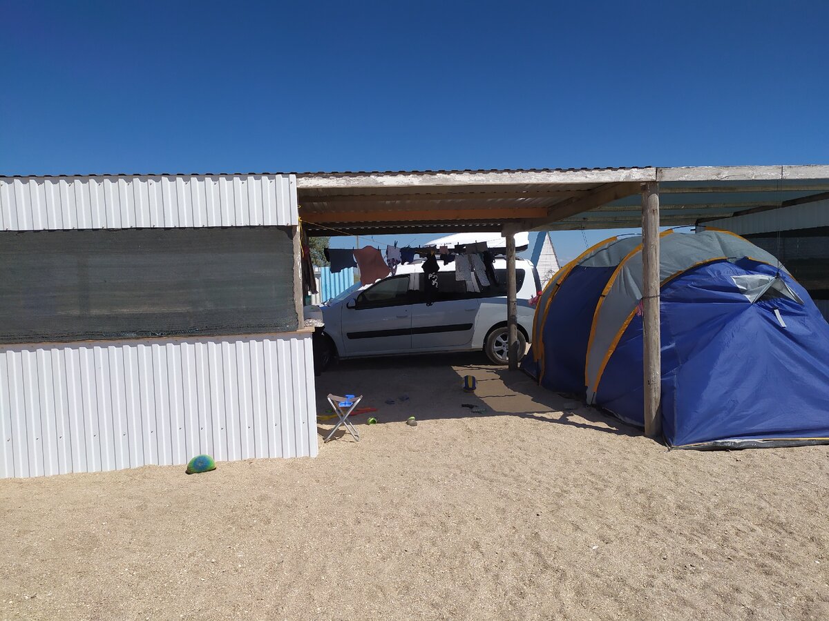 Фото автора. Под навес можно и машину поставить