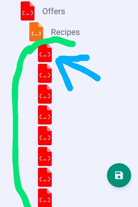 Красные папки это данные торговли