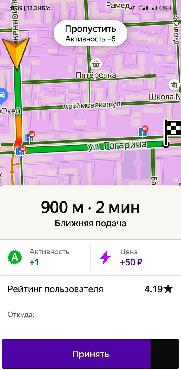Пока что это самый низкий рейтинг, который я видел
