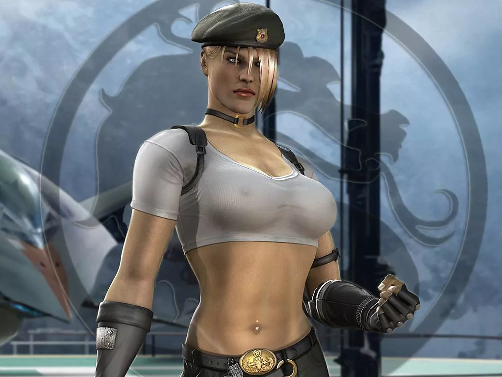 Блейд гол. Mortal Kombat Sonya Blade.