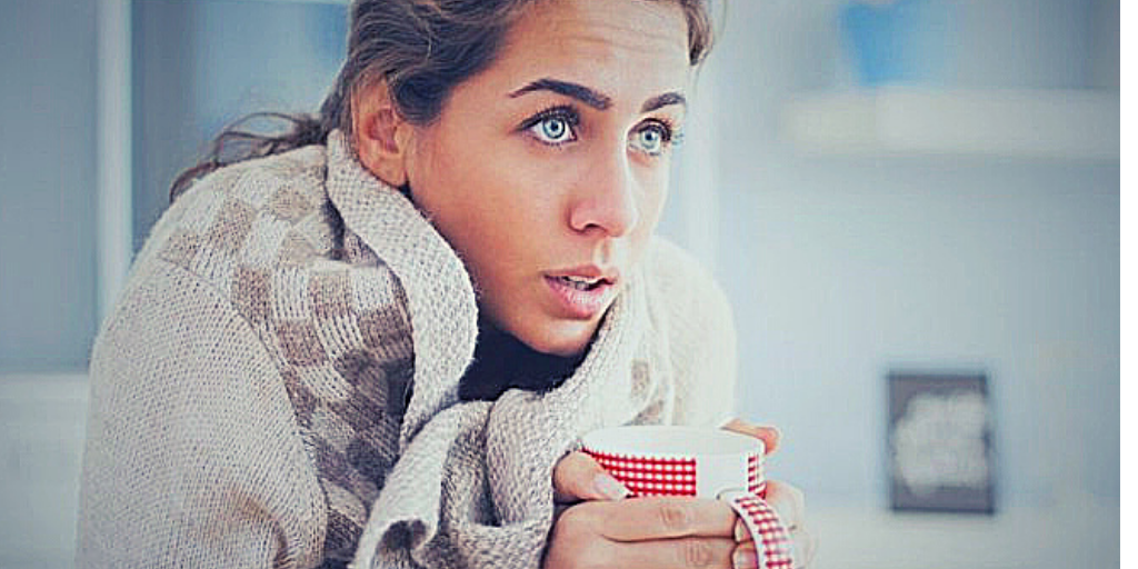 Тремор и дрожание после переохлаждения.