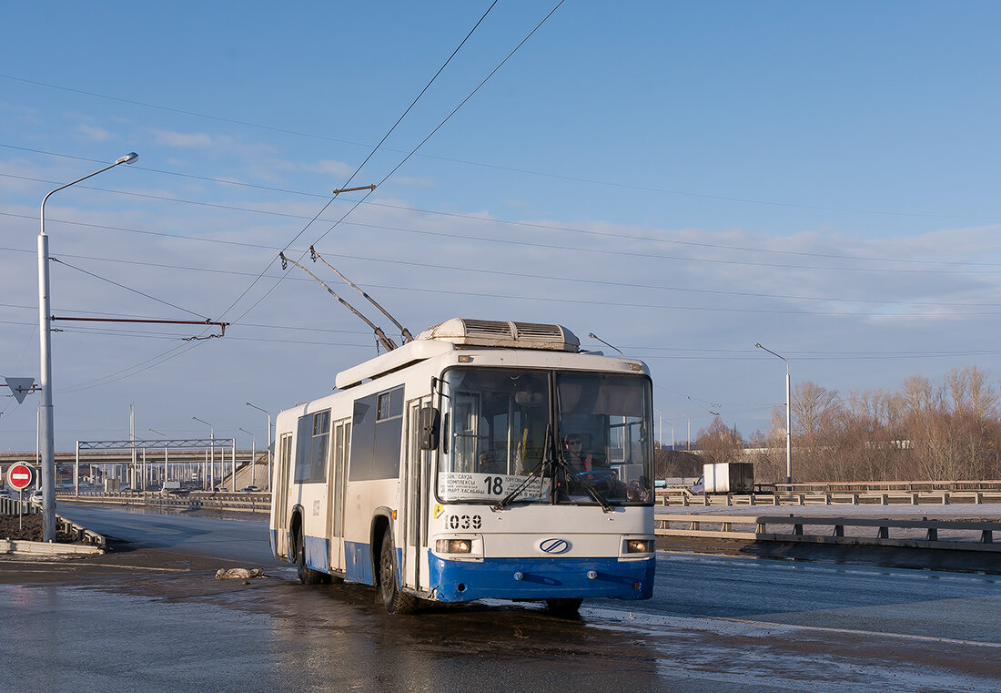 БТЗ-52767А на 18 маршруте в 2020 году. Автор фото: Дмитрий Михайлов. Источник - https://transphoto.org/