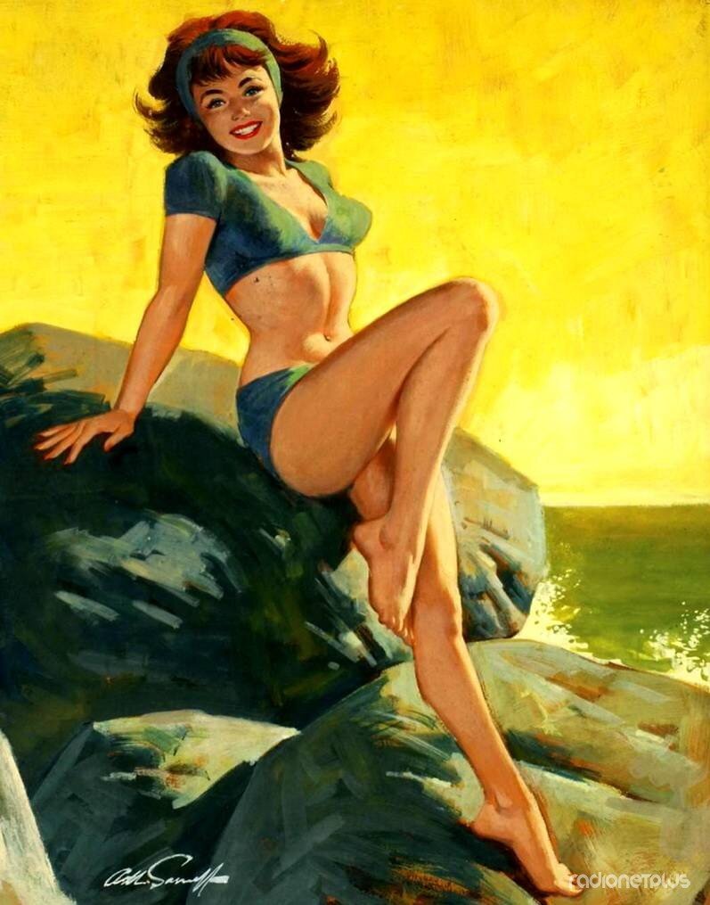 Художник arthur sarnoff картины