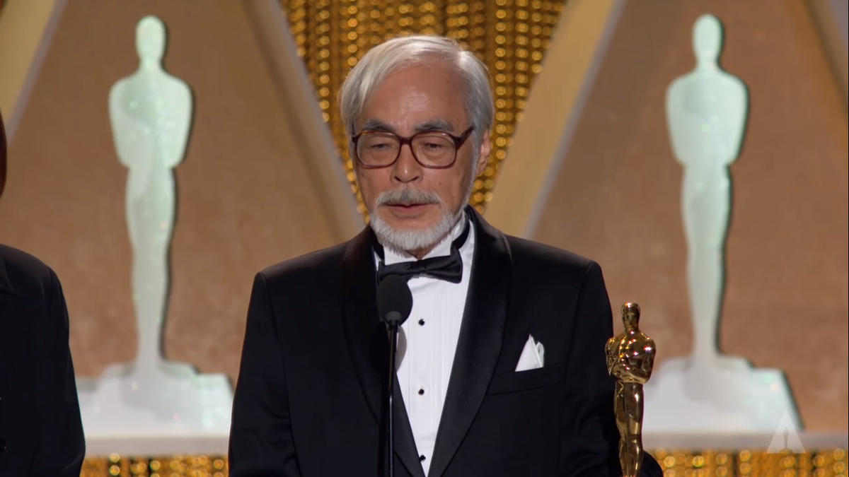 Кадр с церемонии вручения "Оскар"